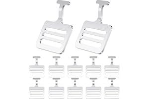 DUNZY Shoulder Pad T Hook Football Pad T Hook, Silver