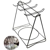 Biluer Tree Coffee or Tea Cup Holder, Stand Hooks Holder Rack for 4 or 6 Cups (Black)