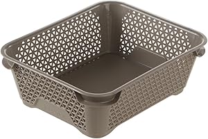 keeeper Boîte de Rangement, Surface Texturée, 20 L, Lotta, Gris