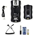 JJC Flash Trigger Wireless Remote Shutter Release for Can. R5 R3 5D Mark IV III II 6D 6D Mark II 7D 7D Mark II 1Dx Mark II 5Ds 5Ds R 1D C 1D X 1Ds Mark III II 1D Mark IV III 1D Mark II N 1D Mark II