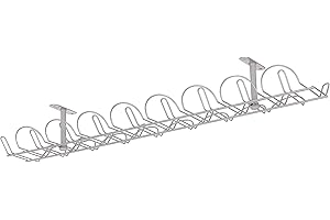 PROTUNING Ikea Signum Raccogli Cavi Orizzontale, Acciaio, Argento, 70x16x5 cm