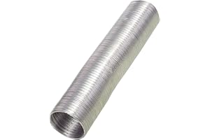 WOLFPACK LINEA PROFESIONAL - Tubo Aluminio Compacto Gris Ø 200 mm. / 5 metros