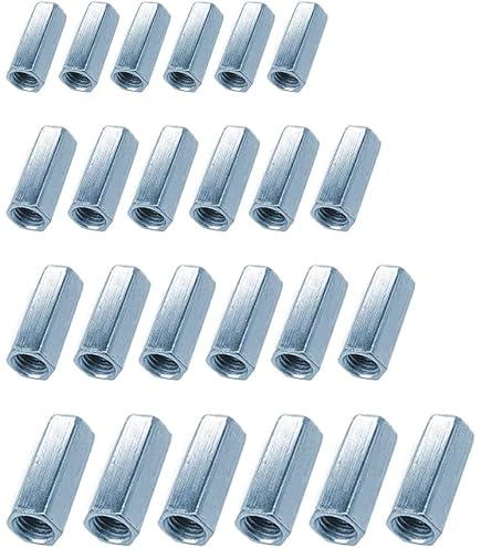 Kit De Extensión Roscada M10x1 Mm - 4 Juegos, Incluye Varillas De 300 Mm, Tuercas De Acoplamiento Y Hexagonales