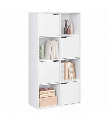 SONGMICS HOME Boekenkast supersnel gereedschapsvrij monteren 6 vakken 4