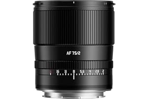 TTArtisan AF 75mm F2 Objetivo, formato completo, autoenfoque ligero STM para retratos de montura L S1 S1R S1RII S1H S5 S5M2 S5M2X S9 SL SL2 SL2-S SL3 T TL TL2 CL FP FPL BF, etc.