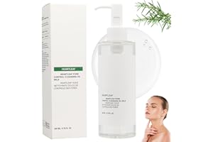 GIUGIO Heartleaf Olejek do kontroli porów, oczyszczający pory do skóry wrażliwej, usuwa wągry, głębokie oczyszczanie, oczyszczanie twarzy (200 ml)