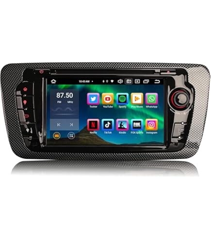 Autoradio Android Per Seat Ibiza MK4 6J 2009-2013 - 9 Pollici, CarPlay, GPS