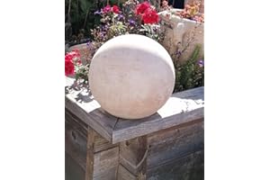 TERRACOTTA-TOEPFE-DE Schöne Kugel ca. 12 cm Durchmesser aus Terracotta Terrakotta, Kugel Garten Deko Rosenkugel