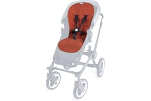 LIEBES VON PRIEBES Priebes Mia Coolair Funktionsitzauflage für Kinderwagen, Buggys I Wendeeinlage für Sommer & Winter waschbar I Atmungsaktive Sitzeinlage I Sitzauflage schützt Sitzbezug und kühlt