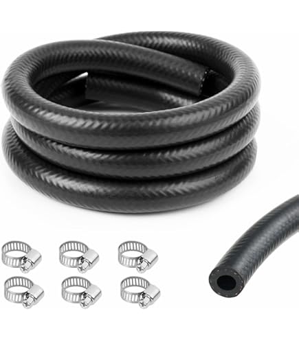 Durite essence Replay jaune transparent 5x9mm x 20m pour moto 50 à