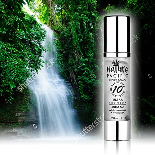 Serum Gesicht feuchtigkeitsspendend, Anti-Aging Der Haut für Gesicht, reduziert Falten, Hyaluronsäure + Vitamin C + Kollagen + Elastin + Aloe Vera + alantoina + Ginkgo Biloba + Indischer asiatischen, 50 ml, nicht fett, gesunde Haut und jung. - 7