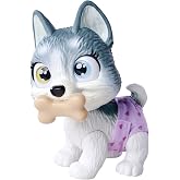 Simba, 105950135, Petz Husky, Pet Fun, Special Function, Drinking and Bedwetting, With 3 Surprises