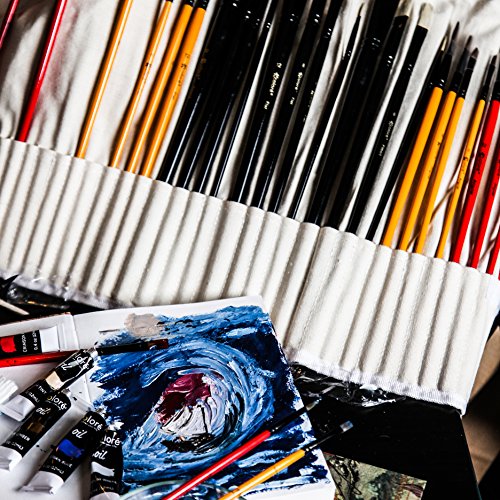 Qualitativ hochwertiges Ölfarbset von Colore – Perfekt für die Verwendung auf Leinwand für Landschafts- und Portraitmalerei – Perfekt für professionelle Künstler, Studenten & Anfänger – Set mit 24 reichhaltig pigmentierten Ölfarben - 3
