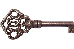 cyclingcolors Chiave serratura antichi 80mm mobili armadio cassetti marrone sfumato zama