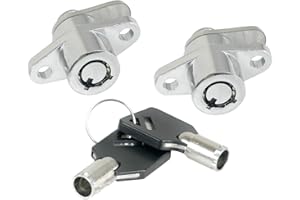 SWESGI Hard Saddlebag Saddle Bag Lock Key Set for Harley Davidson Touring Electra Glide Road Glide Street Glide Road King Ultra Glide 1993-2013
