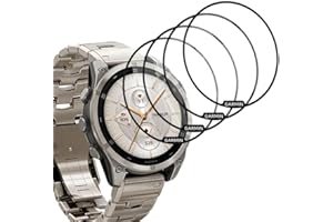 PawHoly 4 Stück für Panzerglas Garmin Fenix 8 47mm Schutzfolie, kratzfest bubble-free Hochtransparent für Folie Garmin Fenix 8 47mm Displayschutzfolie aus Komplexfolie,Einfache Anwendung Schutzglas