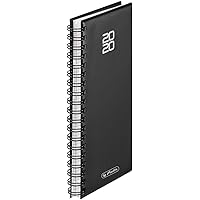 Spiralkalender Folie 2020, Schwarz, 1 Stück