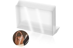 LZYDKH 10 Stück Regaltrenner, Regalteiler Transparente Kleiderschrank Trenner Regal Schrankteiler Acryl Shelf Dividers für Schlafzimmer Küche Schränke und Organisation