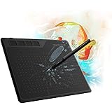 GAOMON S620 Drawing Tablet 6.5 x 4 Inch Graphics Tablet with 8192 Passive Pen 4 Customizable ExpressKeys for Digital Drawing 