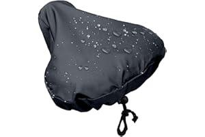 Gmokluytw Coprisella Impermeabile per Bicicletta – Parapioggia con Coulisse Antivento – Protezione da Pioggia, Polvere e Sole | Rivestimento UV per Sella Bici da Città, Bambino, Outdoor e Viaggi