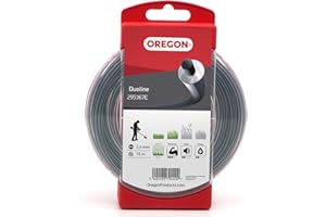 Oregon 106501E Fil de coupe rond Duoline, 2,4 mm, rouleau de 90 m