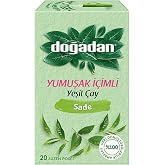 Dogadan Yeşil &Ccedil;ay Sade Yumuşak İ&ccedil;imli (20'li Poşet)