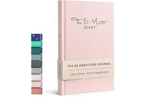 URBESTSELF 6-Minute Diary – 3-Million-Copy Bestseller Gratitude Journal for Women & Men – Guided Mental Health Journal Based on Positive Psychology – Daily Manifestation Journal for Self-Care & Mindfulness