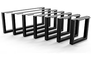 ‎HEVVA HEVVA 20 cm hohe Möbelfüße 20/25/30/35/40/45/50 cm | Graz | Möbelbeine, Schrankfüße, Sockelfuß für Schrank, Couch, Sofa, Bett oder Sideboard | (45 cm, 2er Set - Schwarz)