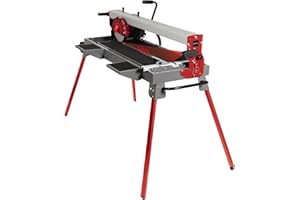 Einhell Coupe-carrelage radial TE-TC 920 UL (900 W, Longueur de coupe : 920 mm, Piètement repliable, Grand bac de récupération d'eau, Disque à tronçonner au diamant turbo, Laser)