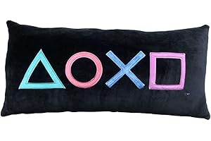 YREKO Gaming-Kissen Premium Logo Playstation, Schwarz