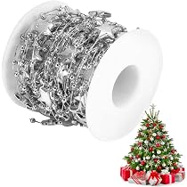 Kralenketting XXL Licht Goud | Kerstboom Kralenslinger | 270cm