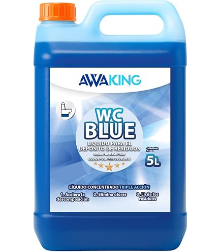 Monodoses Ambiti Hydro Pour Réservoirs Eaux Noires - 50 Doses, Soluble, Antibactérien, Anti-odeurs, Pour Camping-cars