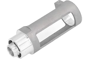 Jiawu Aluminiumborradapter med Fyrkantshål för 38-43 Mm Chuckar, Fäste för Fyrkantshålsborr för Träbearbetning, 19 Mm Spänndi