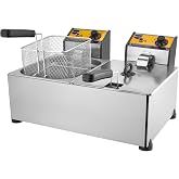 Remta R93 5+5 lt &Ccedil;iftli Elektrikli End&uuml;striyel Frit&ouml;z