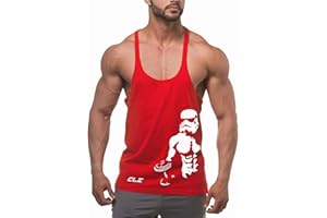Cabeen Camisetas de Tirantes para Hombre Bodybuilding Sport Tank Top Gym Fitness sin Mangas Shirts