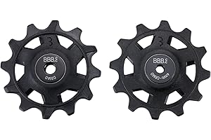 BBB Cycling RollerBoys 12T SR Pulley Wheels | SRAM Compatible | High Performance Composite Material | 12-speed Groupsets |Durable and Efficient Derailleur Jockey Wheels | BDP-10