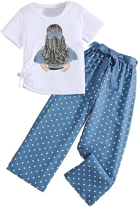 Ensemble Pour Fille Hiver Ensemble été Fille 8-13 Ans Pantalon