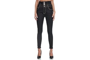 Elara Jeans da Donna Elasticizzati Skinny Vita Alta Chunkyrayan