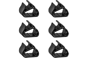 JOYECHO 6 PCS Clips Essuie-Glace pour 3008 5008 C5 DS7 Fixation Tuyau de Bras Essuie-Glace Avant pour Remplacement Lave-Glace