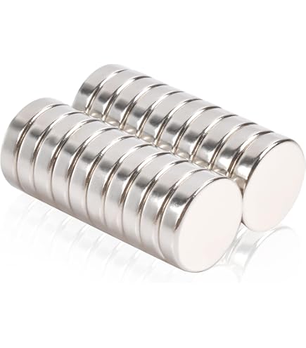 10 Aimants Néodyme N52 Puissants 2x2mm - Triple Revêtement Nickel - Pour Tableau, Frigo, Bricolage - Aprilheld