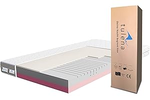 TULENA NOX materac 90x200 cm dwustronny piankowy. H4 + H5 Comfort 16 cm. zdejmowany antybakteryjny pokrowiec