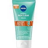 NIVEA Derma Skin Clear Anti Acne Facial Cleanser Exfoliating 150ml, Pore Purifying, Blackhead Reduces,Salicylic Acid,D