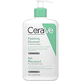 CeraVe Foaming Cleanser with Niacinamide and 3 Essential Ceramides, Hydrating, for Normal to Oily Skin, 473 ml