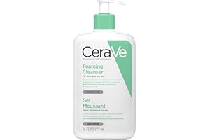 CeraVe Gel Moussant Visage et Corps Peaux Normales à Grasses 473ml
