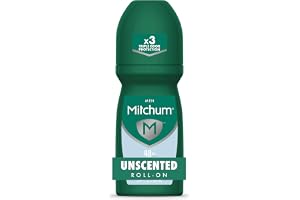 Mitchum Anti-perspirant och deodorant rollon för män, icke-parfymerad, 10,1 cl
