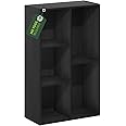 Furinno Luder 5-Cube No Tool Assembly Open Shelf, Blackwood