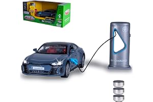 JAMARA 402606 Audi RS e-tron GT Diecast 1:36 inkl. knappceller – modellbil leksak, barnbil, modell miniatyrfordon, gåva till