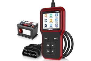 BOLTX Professional OBD2 Scanner with Battery Test | Full System Diagnostic Tool for Engine Light & Emissions | Reads/Clears Fault Codes | Compatible with All OBD II Cars from 1996
