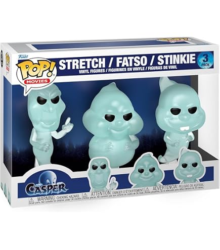 Funko Pop! Movies: Casper McFadden 30th – Figura De Vinilo Coleccionable De Casper (1995) Con 1/6 De Probabilidad De Variante Chase Rara – Regalo Ideal Para Fans Del Terror