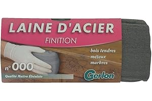 Laine d'acier Gerlon - n°000 - Etui de 200 g
